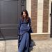 Women's Clothing Autumn And Winter Big Swing Sleeve Evening Dress_ecoleips.com