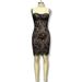 2024 Spring New European And American Style Women's Lace Trim Camisole Slim Fit Bodycon Dress Foreign Trade_ecoleips.com