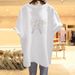 100% Cotton European Trendy Brand Heavy Rhinestone Paris Eiffel Tower Short Sleeve T-Shirt For Women Plus Size Slimming_ecoleips.com