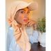 Women's Clothing Solid Color Women's Scarf Hat Versatile Malaysia Scarf Muslim Headscarf Hat_ecoleips.com