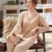 2026 Simple Lace Pearl Buckle Set Thickened Loungewear_ecoleips.com