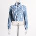 Women's Clothing Personalized Wave Denim Suit For Women New Short Slim Jacket + High Waist Straight Pants Advanced Two Piece Suit_ecoleips.com