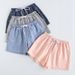 Summer Cotton Gauze Pajama Shorts Japanese Style Elastic Waist Casual Large Size Home Pants For Men And Women_ecoleips.com