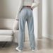 Women's Clothing Casual Sweatpants Spring And Summer New Wide Leg Sports Pants Loose Straight Pants_ecoleips.com