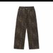 American Retro Leopard Print Jeans For Women Summer Trendy Brand Niche Wide-Leg Straight Loose Draped Casual Long Pants_ecoleips.com