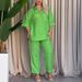 Women's Clothing Women's Fashion Casual Loose Pants Two Piece Set Autumn Summer Long Sleeve For Formal & Casual_ecoleips.com