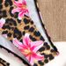 Animal Print Bikini Set With Sarong | Floral Two-Piece Swimsuit & Beach Cover-Up For Women Versatile 3-Piece Set For Multiple Looks_ecoleips.com