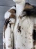 K Imitation Fur Cow Pattern Coat With Collar For Women's Mid To Long Length Jacket_ecoleips.com