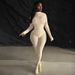 Women's High Neck Slim Long Sleeve Jumpsuit With High Waist & Footed Pants - Autumn Winter Solid Color Stretchy Outfit (S/M/L)_ecoleips.com