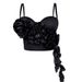 Women's Clothing Flower Tassel Design Outer Wear Fishbone Bra Slim Fit With Coasters Camisole_ecoleips.com