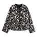 Animal Pattern Cotton-padded Jacket Winter Niche Design Cotton-padded Clothing_ecoleips.com