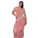 Women's Clothing Solid Color Sexy Women's Vest Long Skirt Simple Hip Skirt_ecoleips.com