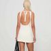 Summer High-end Lace-up Dress Neck Texture Backless Slim-fitting Sexy Skirt Children_ecoleips.com