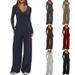 Women's Relaxed Wide-Leg Pants Set – Oversized T-Shirt & Flowy Trousers (XS-XL) – Polyester-Spandex Lounge Wear For Casual & Work From Home_ecoleips.com