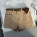 Maillard High Waisted Slimming Shorts for Women Coffee Color Suede A-Line Casual Bodycon Hot Pants Autumn Style_ecoleips.com
