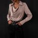 Wholesale Of Solid-Color, Simple And Stylish Women's Shirts And Blouses With A Wavy Collar For Autumn_ecoleips.com