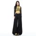 Dark Blue Fleece-lined Wide-leg Jeans For Women, 2025 Autumn And Winter New Style, High-waisted, Loose, Straight-cut,_ecoleips.com