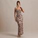 Voya Women's 2026 European And American Spring And Summer New Suspender Sequin Wrapped Hip Dress INS Party Vacation Slit Dress_ecoleips.com
