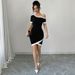 Voya 2026 Cross-Border TK Foreign Trade Women's Fashion Elegant Intellectual Spring Summer New Asymmetrical Neck Single Strap_ecoleips.com