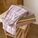 New Cotton Thin Women's Sleep Pants Simple Plaid Casual Loose Straight Home Trousers Can Wear Outside_ecoleips.com