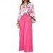 Women's Elegant Printed Shirt And Wide Leg Pants Set Fashion Casual Autumn_ecoleips.com
