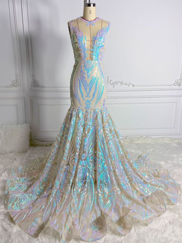 Women's Clothing Ball Evening Dress New Sleeveless High End Cocktail Dress Party Dress Host Dress Female_ecoleips.com
