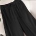 Plus Size High-Waisted Wide Leg Pants For Women Loose Fitting Flowy Autumn Winter New Arrival Style_ecoleips.com