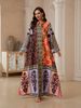 Muslim European And American Long Robe Women's Printed Pullover Dress, Stylish And Comfortable Clothing For Daily Wear_ecoleips.com
