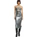 Glitter Strapless Bodycon Dress For Women - Sexy Clubwear With Slim Fit, Sparkling Sequins, And Comfortable Stretch Fabric_ecoleips.com