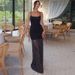 Women's European American Style Polka Dot Print Backless One Shoulder Bodycon Dress Summer New Tight Suspender 2026_ecoleips.com