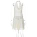 Summer New Style Women's Sexy Lace See through Dress European American Halter Neck Backless Clothing for Women_ecoleips.com