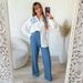Women's Fashion Casual Printed Two Piece Set Long Sleeved Trousers Single Breasted Loose Fit_ecoleips.com