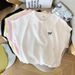 Women's Clothing Shot Spot Summer New Ins Design Chic Polo Collar T Shirt Ice Silk Top Sweater Female_ecoleips.com