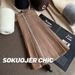 K High Quality Pleated Skirt, Women's Half Length Skirt, Woolen Thick High Waisted Skirt, Slimming Short Skirt, Plus Size A-line Skirt_ecoleips.com