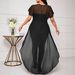 Summer Women's European And American Beach Vacation Style Dress_ecoleips.com