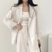 Women's Suit Jacket, Spring And Autumn, Elegant Women's Top With Patchwork Design For Commuting._ecoleips.com