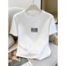 Women's Classic Crewneck T-Shirt – Structured Shoulder, 100% Cotton, Striped & Solid Colors, Essential Basic Tee_ecoleips.com