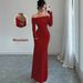 2026 New Cross-Border Women's Fashion Spring Evening Ladies' Carefully Selected Summer Long Dress_ecoleips.com
