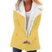 Women's Fleece-Lined Long Sleeve Cotton Coat - Warm Winter Jacket With 9 Colors & 8 Sizes (S-5XL)_ecoleips.com