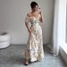 2025 Best-Selling New Women's Elenzga Elegant Long Dress With Open Back And Off-Shoulder Straps_ecoleips.com