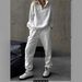 Unisex Embroidered Thick Cotton Long-Sleeve Hoodie And Jogger Set Trendy Streetwear Loungewear Casual Outfit with Stylish Lettering_ecoleips.com