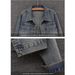 American-sty Denim Jacket For Women, 2026 Spring And Autumn, Hong Kong Retro Design, Loose Fit, Petite Jacket,_ecoleips.com