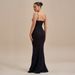 European American Style Trendy Sexy Bodycon Dress Sleeveless Floor-Length Evening Gown for Spring Summer Casual Wear_ecoleips.com