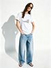 Women's Basic Bodycon T-Shirt, Comfortable Stretch Fabric Daily Wear Essential_ecoleips.com