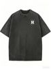Women's Vintage Washed Everyday Tee, Comfortable Short Sleeve Fashion Shirt_ecoleips.com