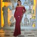 Women's Clothing Autumn And Winter New Style Fashion Temperament One Shoulder Solid Color Long Sleeve Slim Hip Dress Female_ecoleips.com