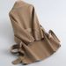 Elegant Wool Blend Long Coat For Women - Timeless Trench Style With Polo Collar, Medium Weight, Classic Solid Colors_ecoleips.com