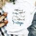 European American Cross-border Foreign Trade Women's Clothing Animal, Floral, And Plant Print Round-neck Short-sleeve_ecoleips.com