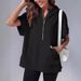 Women's Clothing Solid Color Casual Short Sleeved Hooded Sweatshirt_ecoleips.com