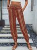 Aria Basics Spring Summer Women's Clothing In European American Style, Bohemian Ethnic Print, Loose-fitting, Slimming, With A_ecoleips.com
